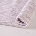 Space Dyed Viscose Polyester Rib Fabric Brushed